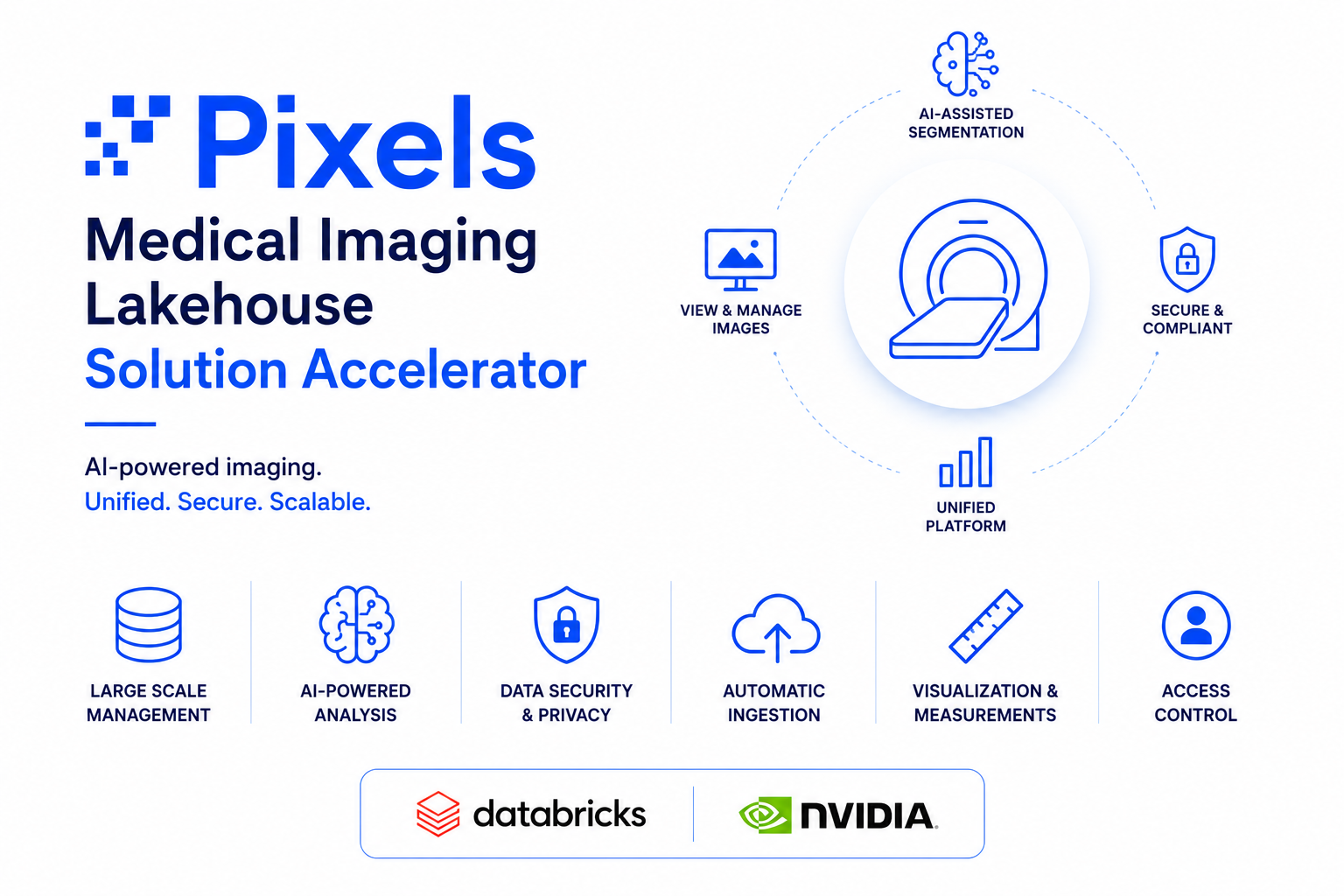 Pixels - Medical Imaging Lakehouse Solution Accelerator
